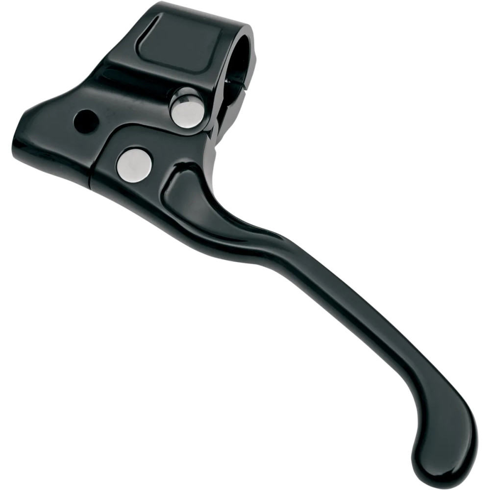 Contour Billet Clutch Lever Assembly — Anodized black, mechanical