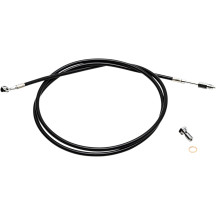 Línea de embrague hidráulica — Para risers de 1–2", manillares 32–36", Negro
