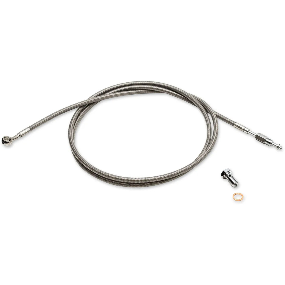 Línea de embrague hidráulica — para elevadores de 1–2", manillares 32–36", cromo