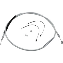 Cable de embrague trenzado Sterling Chromite II® de alta eficiencia — 174.5 cm cable, 79 mm recorrido, Cromo
