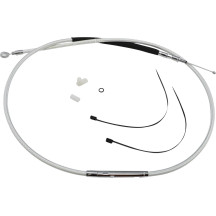 Cable de embrague trenzado de alta eficiencia Sterling Chromite II® — 200 cm carcasa, 79 mm recorrido, cromo
