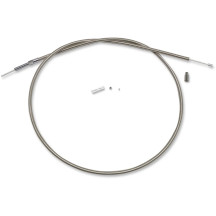 BYO™ Construye tu propio™ kit de cable de embrague — 188 cm (74\"), plateado, con recubrimiento transparente