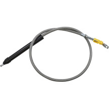 Cable de embrague trenzado de acero inoxidable — 12"-14", Pulido plateado