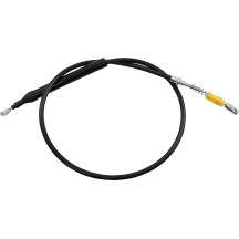 Cable de embrague trenzado Midnight — 45,5–51 cm (18"–20"), Ape Hanger, Negro