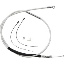 Cable de embrague trenzado de alta eficiencia Sterling Chromite II® — 172 cm de funda, 89 mm de recorrido, ajustador 64,5 cm, Cr