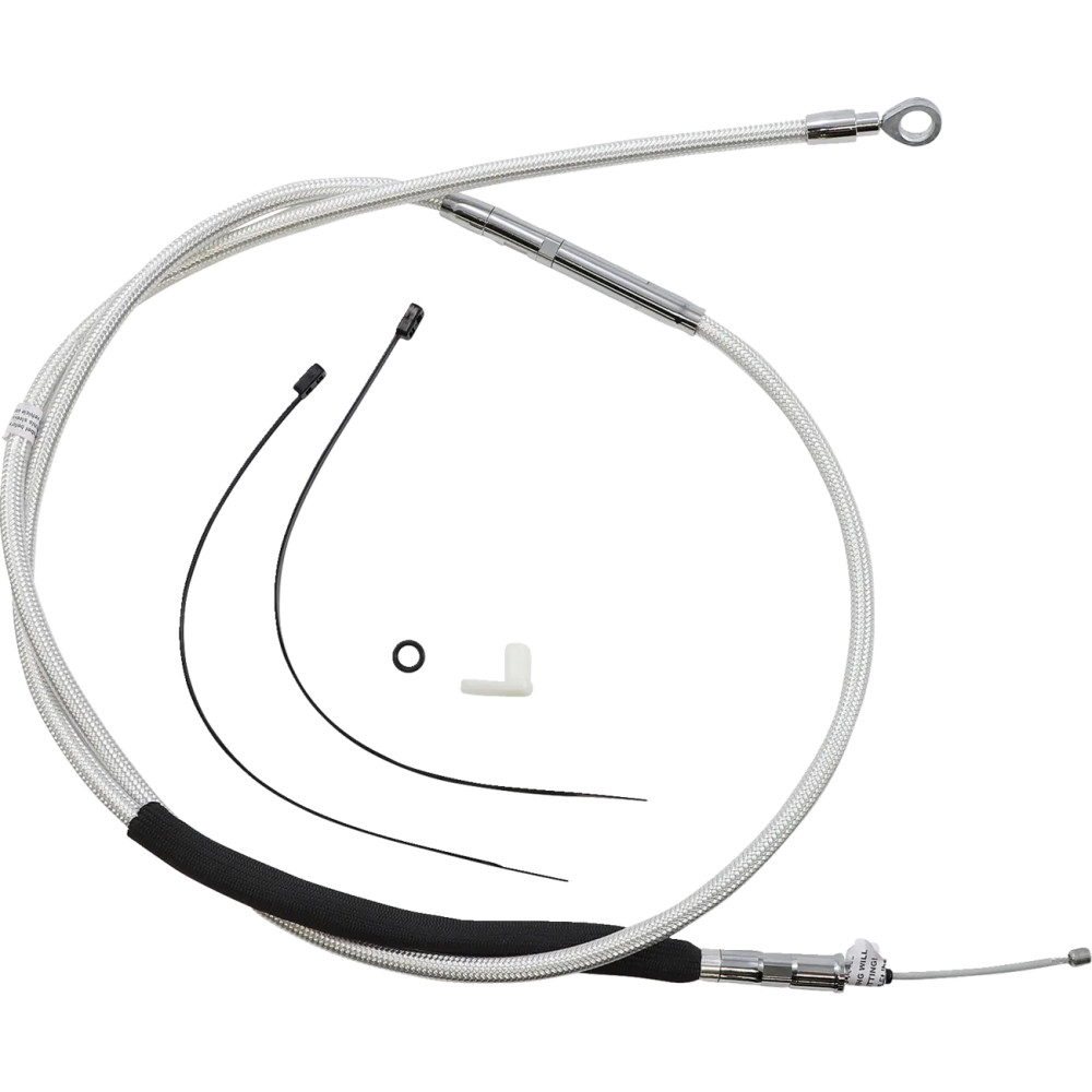 Cable de embrague trenzado de alta eficiencia Sterling Chromite II® — 172 cm de funda, 89 mm de recorrido, ajustador 64,5 cm, Cr