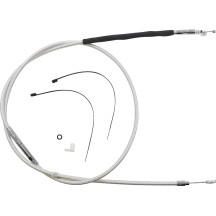 Cable de embrague trenzado de alta eficiencia Sterling Chromite II® — 210 cm carcasa, 89 mm recorrido, 64.5 cm ajustador, Cromad