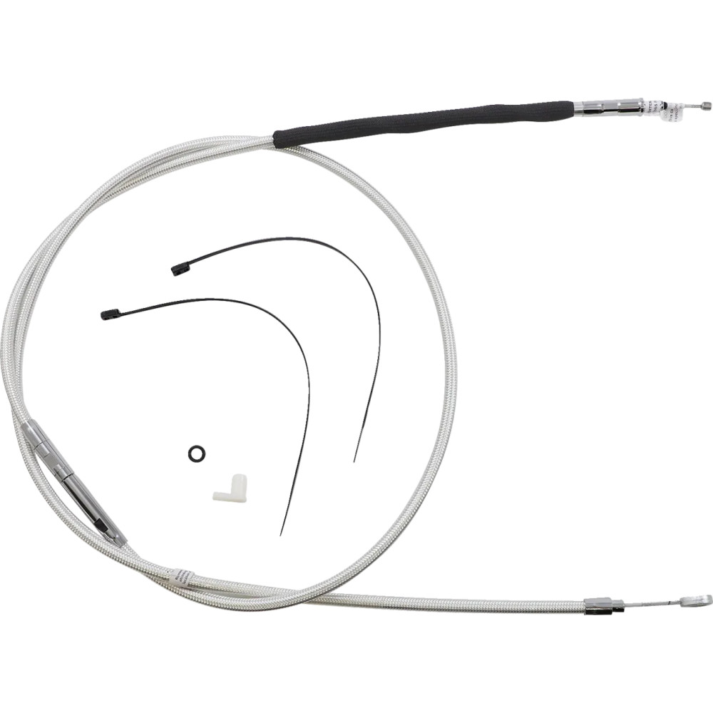 Cable de embrague trenzado de alta eficiencia Sterling Chromite II® — 210 cm carcasa, 89 mm recorrido, 64.5 cm ajustador, Cromad