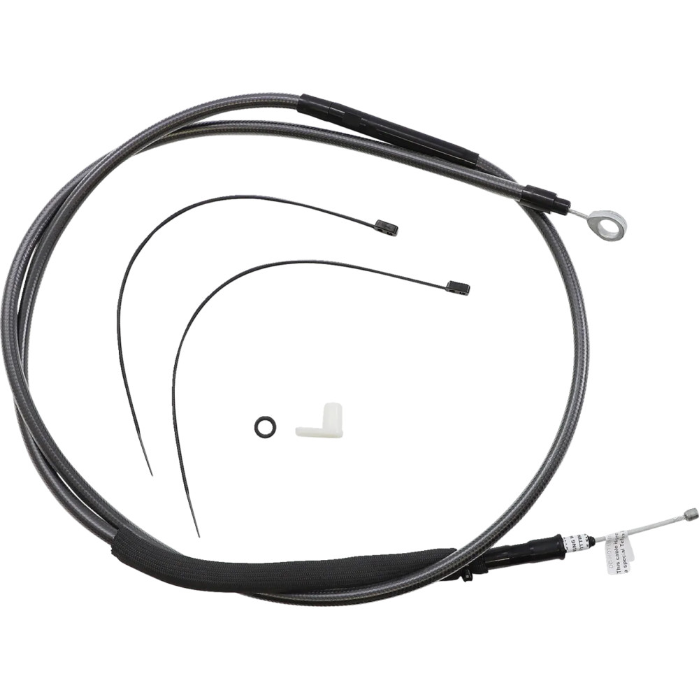 Cable de embrague Black Pearl™ de alta eficiencia — 210 cm (82-11/16"), recorrido 89 mm (3-1/2"), ajustador 64,5 cm (25-7/16"), 