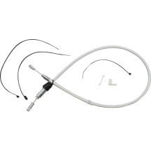 Sterling Chromite II® Cable superior de embrague con conexión rápida — 86 cm, 59 mm recorrido, Cromo
