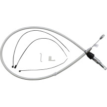Sterling Chromite II® Quick Connect Upper Clutch Cable — 91.5 cm (36"), 59 mm (2-5/16"), Chrome