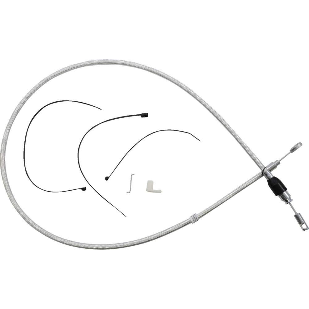 Sterling Chromite II® Cable de embrague superior con conexión rápida — 127 cm (50"), 59 mm (2-5/16"), Embrague, Cromado