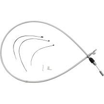 Sterling Chromite II® Cable de embrague superior de conexión rápida — 142 cm (56\"), 59 mm de recorrido, Cromo