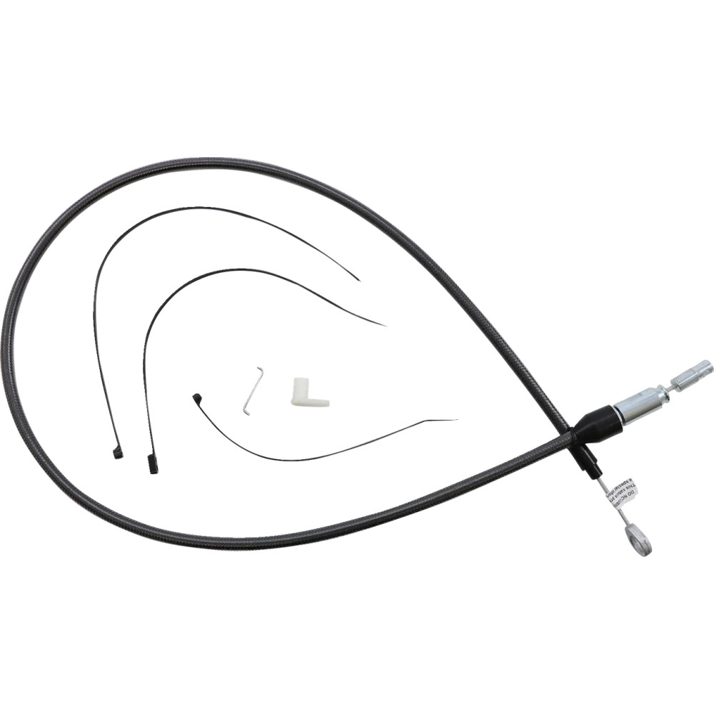 Black Pearl™ Quick Connect Upper Clutch Cable — 112 cm (44"), 59 mm (2-5/16") travel, Black