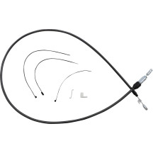 Cable superior de embrague Black Pearl™ con conexión rápida — 142 cm (56\"), 59 mm (2-5/16\"), Negro