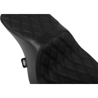 Performance Predator 2-Up Seat — 29" L, 12" driver, 9" rear, Black