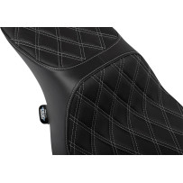 Performance Predator 2-Up Seat — 12" driver width, 29" length, 9" rear width, Black