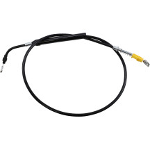 Cable de embrague de vinilo negro — Negro, Ape Hanger, 15"-17" altura del manillar