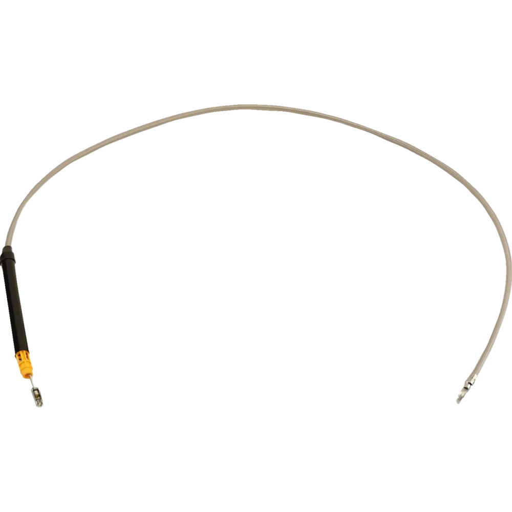 Cable de embrague trenzado de acero inoxidable — 30,5 cm–35,5 cm (12"–14"), ajuste para Ape hanger, pulido