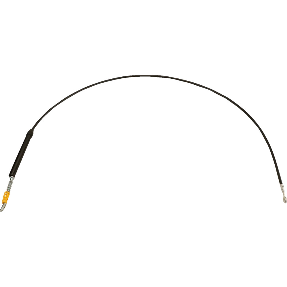 Cable de embrague de vinilo negro — Para manillar Ape Hanger, 30.5 cm–35.5 cm (12"–14")