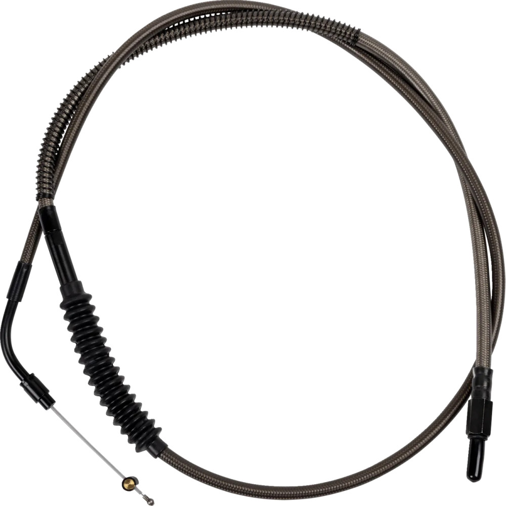 Cable de embrague de carbono — 6 in (15,2 cm), negro, fibra de carbono
