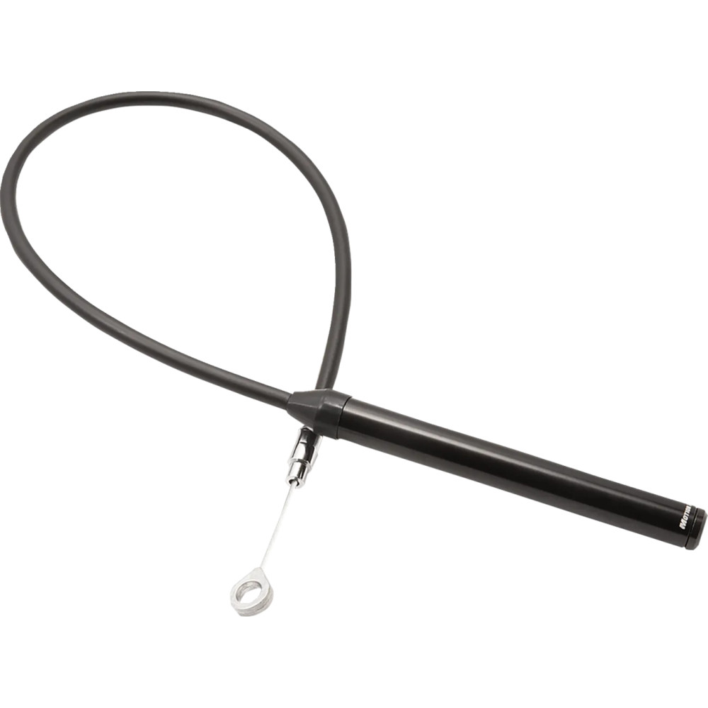 Cable superior de embrague de vinilo negro — Carcasa 39", recorrido 56 mm (2.2")