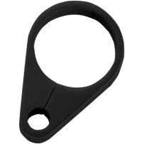 Guía de cable mecanizada — 31.8 mm (1-1/4\"), negro, freno/acelerador