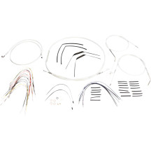 Kit de instalación Sterling Chromite II® Designer para manillar — 14"–16" ape hanger, sin ABS, cromado
