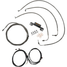 Kit de cables completo Plug-and-Play — 38 cm - 43 cm (15" - 17"), sin ABS, natural con capa transparente