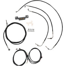Kit completo Plug-and-Play de cables — Compatible con manillares de 38 cm–43 cm (15"–17"), frenos no ABS