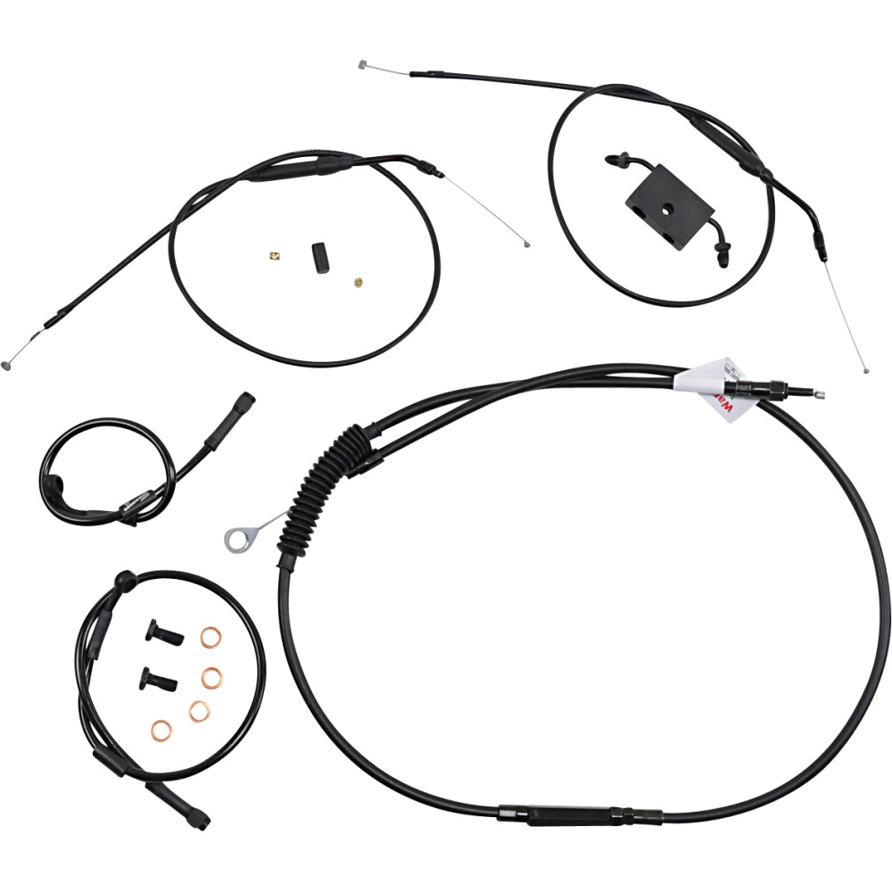 Kit de cable de manillar y línea de freno extendido para Sportsters con ABS