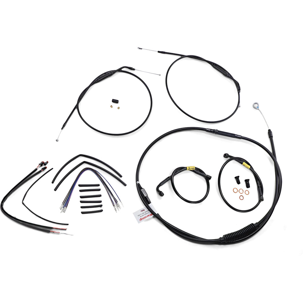 Kit de cable de manillar y línea de freno para manillares Gorilla Wide Glide