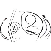 Kit de instalación para manillar XR — 30,5–35,5 cm (12"–14") altura, Ape Hanger, Negro