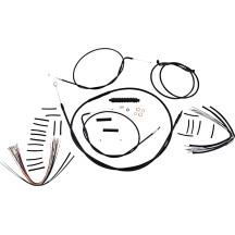 Kit de instalación XR para manillar — Compatible con Ape Hanger, 30.5–35.5 cm (12"–14"), Negro