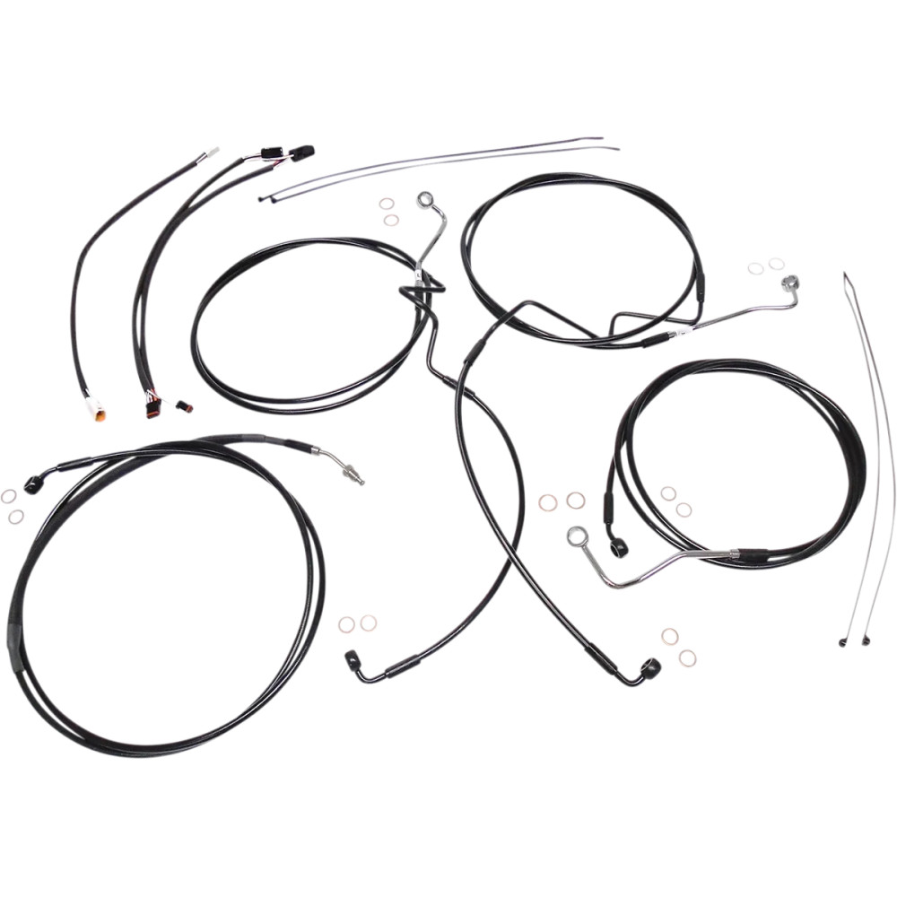 XR Handlebar Installation Kit — 12"–14", Ape Hanger, Black XR Handlebar Installation Kit — 12"–14", Ape Hanger, Black