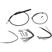 Kit de Cables de Manillar y Línea de Freno para Manillares Burly Ape