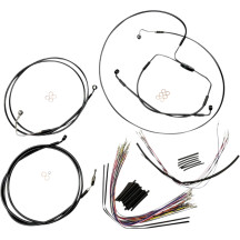 XR Handlebar Installation Kit — 12"–14" risers, ape hanger, Black