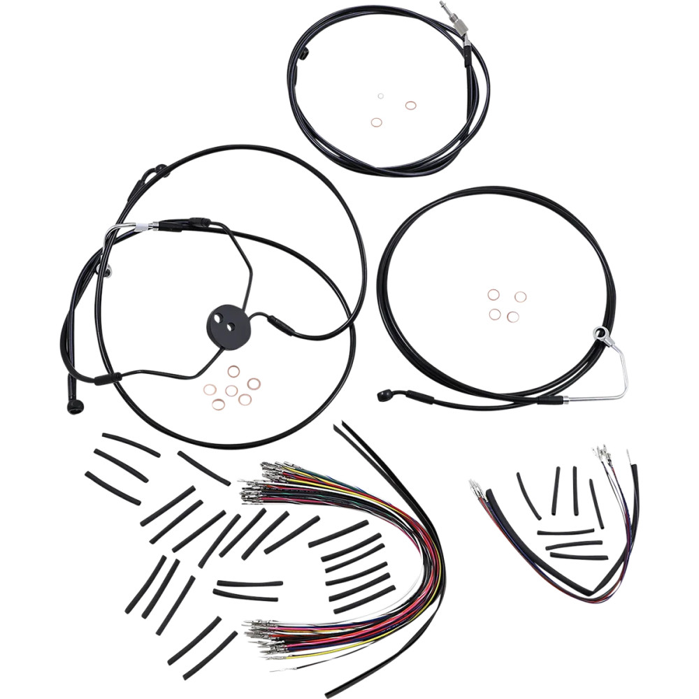 Kit de instalación para manillar XR — 38 cm–43 cm, ape hanger, negro
