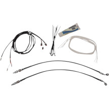 Kit de instalación de controles — Ape Hanger, 35,5–40,5 cm (14"–16"), Negro