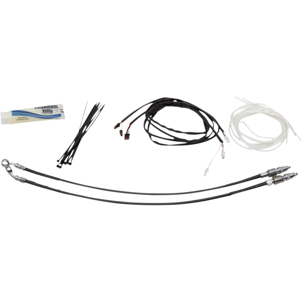 Kit de instalación de controles — 14"–16" de manillar, Ape Hanger, Negro