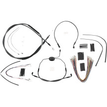 KARBONFIBR Kit de instalación para manillar de diseño — 12"–14" ape hanger, fibra de carbono