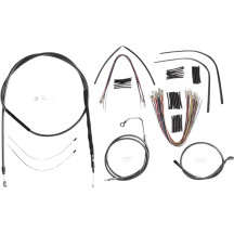 KARBONFIBR Kit de instalación para manillar Designer — Ape hanger, 12"-14" de altura, Fibra de carbono