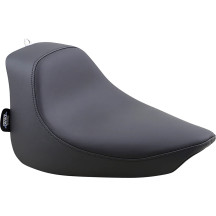 Asiento solo — Negro, 48,3 cm L, 38 mm espesor