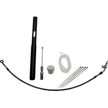 Control Installation Kit — Fits handlebar height 14\", Ape Hanger, Black