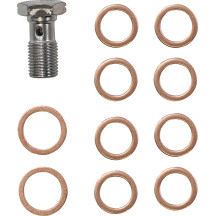 Standard Stainless Braided Handlebar Cable/Brake Line Kit