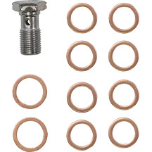 Kit de Cable/ Línea de Freno trenzado negro estándar para manillar — Ape Hanger