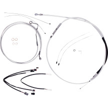 Kit de instalación Sterling Chromite II® para manillar de diseño — Ape hanger, 38–43 cm (15–17 in), cromado