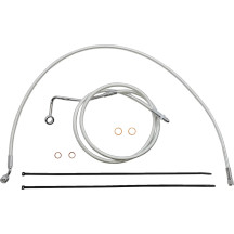 Kit de montaje Sterling Chromite II® Designer para manillar — manillar ape hanger, riser 18"–20", cromado