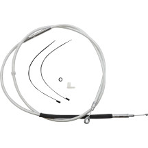 Kit de montaje Sterling Chromite II® Designer para manillar — manillar ape hanger, riser 18"–20", cromado