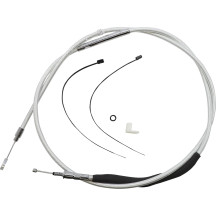 Sterling Chromite II® Kit de instalación para manillar Designer — tipo Ape hanger, apto para 18"–20", cromado acabado transparen